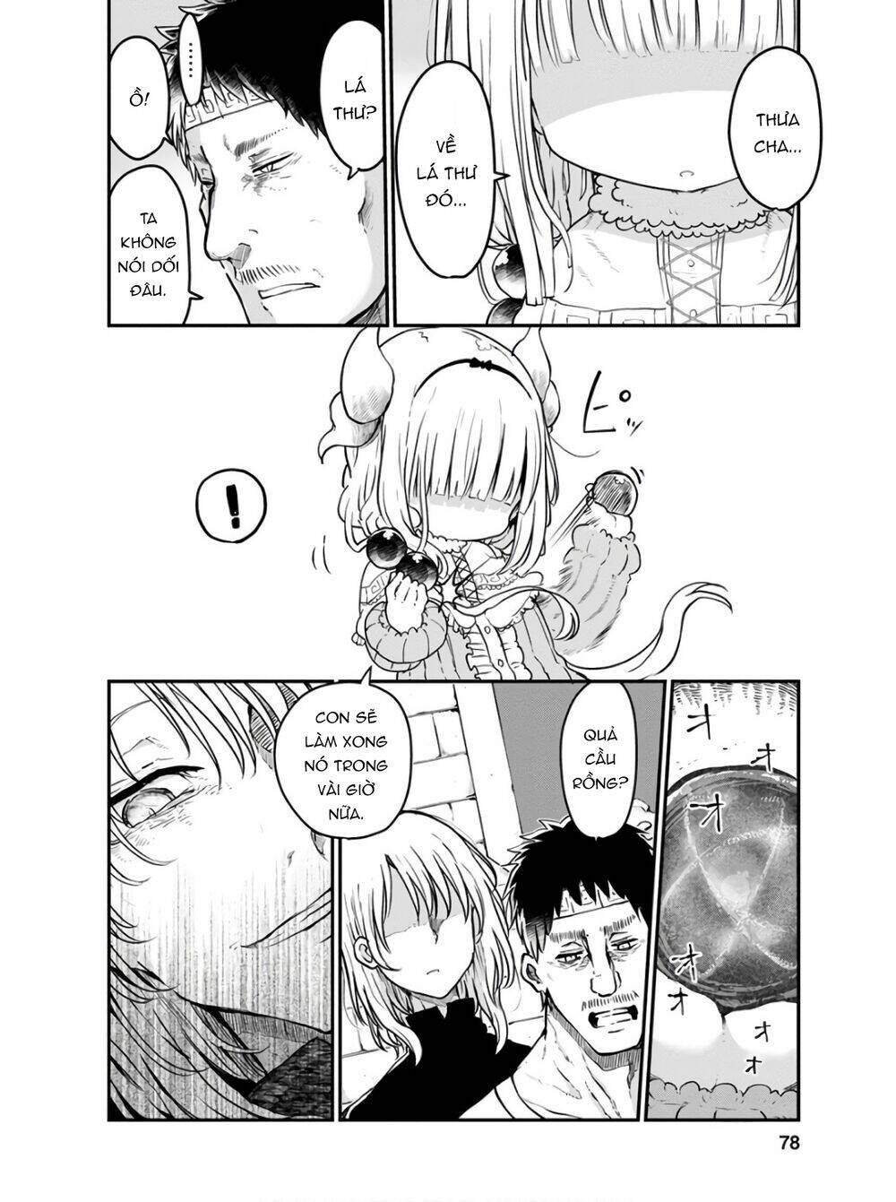 cuộc sống trả ơn của nàng rồng tohru! chapter 74: \"kanna và saikawa\" - Next chapter 75: \"kanna và trò chơi khăm\"